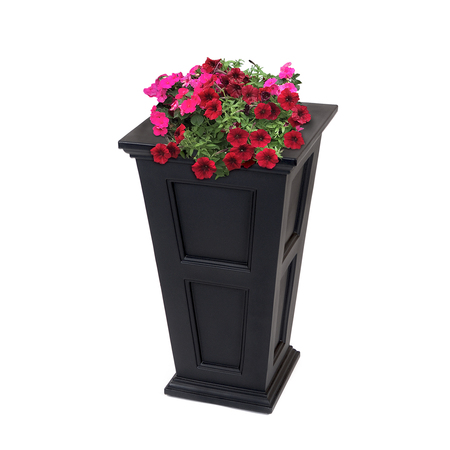 Mayne Fairfield 40in Tall Planter - Black 8801-B